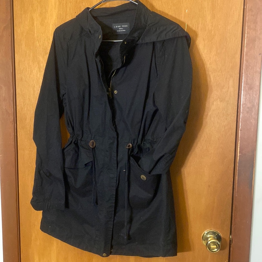 Black fall jacket